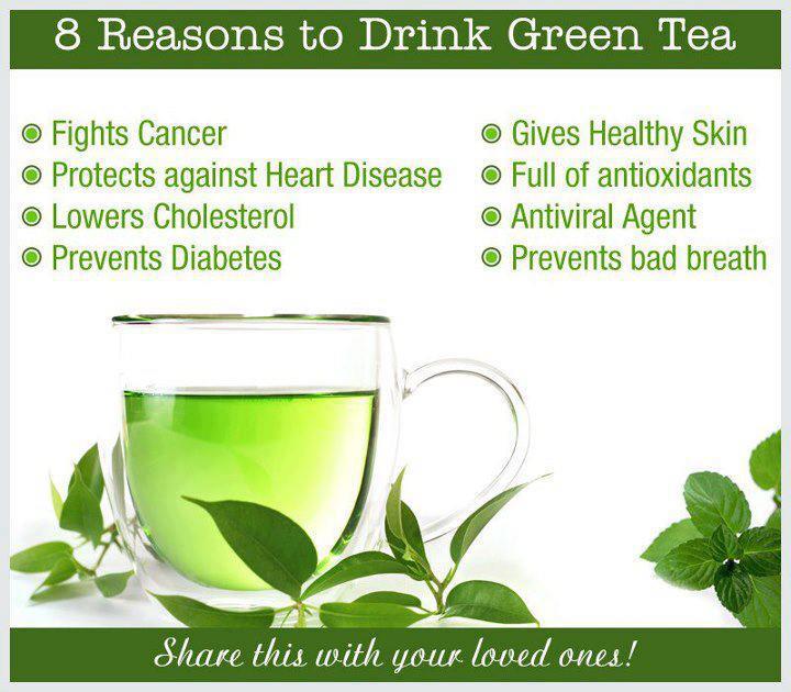 green tea drink