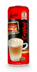 330ml Premium Quality Caramel Coffee Drink in can by Trobico Beverage Vietnam