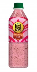 500ml Strawberry Flavour Basil seed