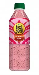 500ml Strawberry Flavour Basil seed