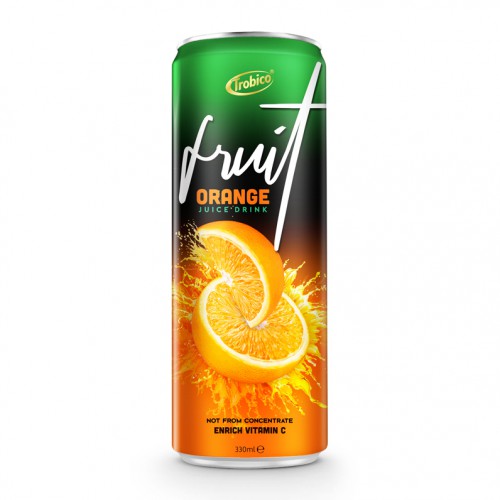 OEM Private Label Fruit Juice 330ml Orange Juice Drink