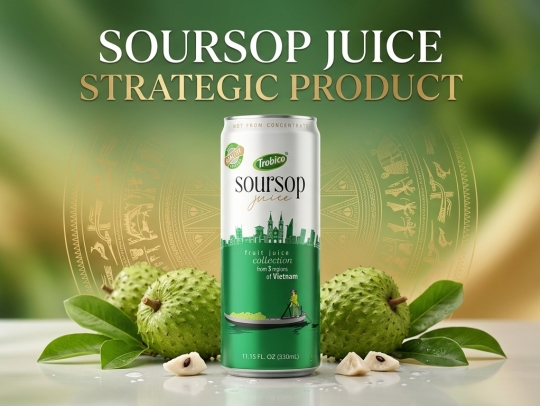 Soursop Juice in Aluminum Cans — A Strategic Product for Beverage Importers and Distributors