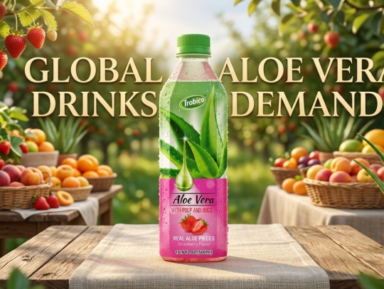 Global Demand for Aloe Vera Drinks — How Strawberry Flavor Variants Are Reshaping the Non-Carbonated Beverage Market