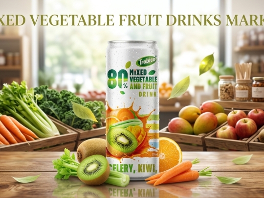 Mixed Vegetable and Fruit Drinks Gain Momentum in Global Beverage Markets
