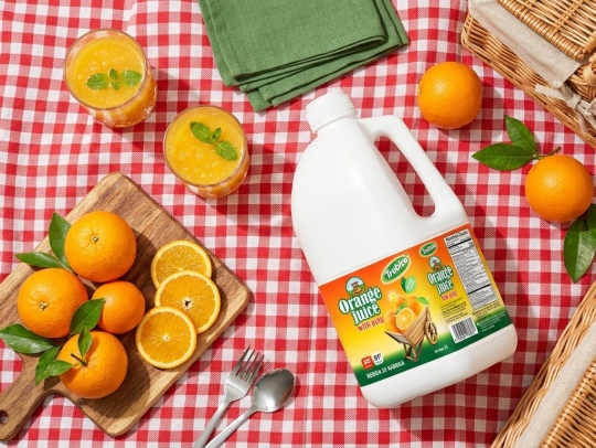 NFC Orange Juice With Pulp: RITA Launches 2L PP Bottle for Americas Market