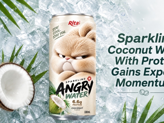 Sparkling Coconut Water With Protein Gains Export Momentum