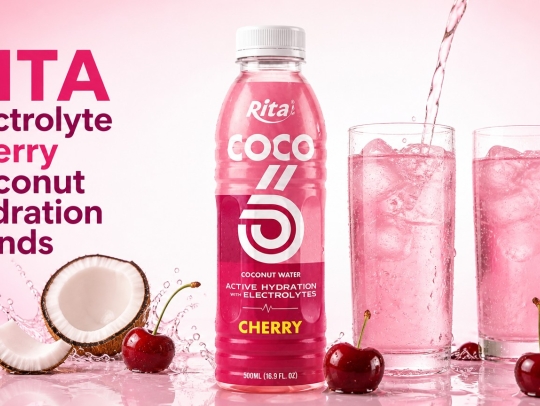 RITA's Electrolyte Cherry Coconut Water Sets Hydration Trends Across the Americas