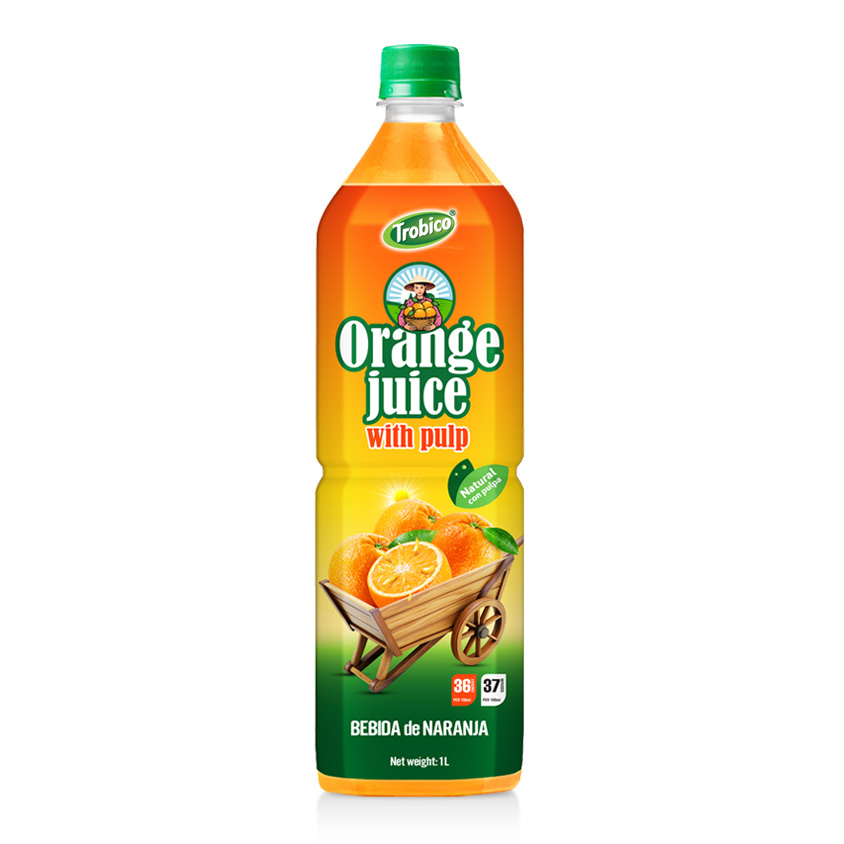 Orange juice with Pulp Pet 1000ml v1