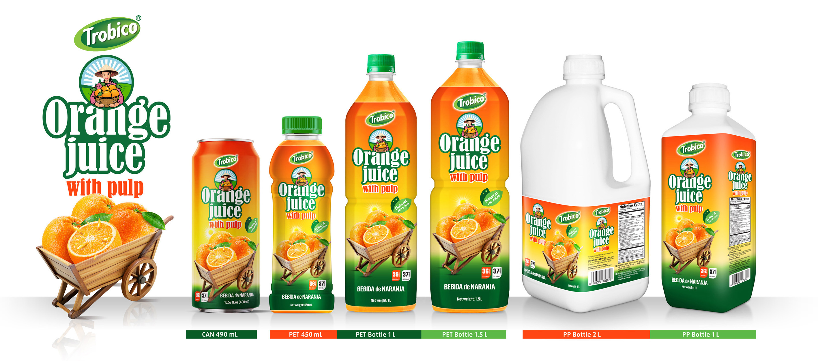 Set Rita Orange juice with Pulp 03