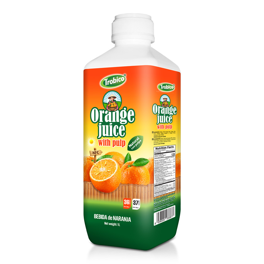 Orange juice with Pulp 1L PP v2