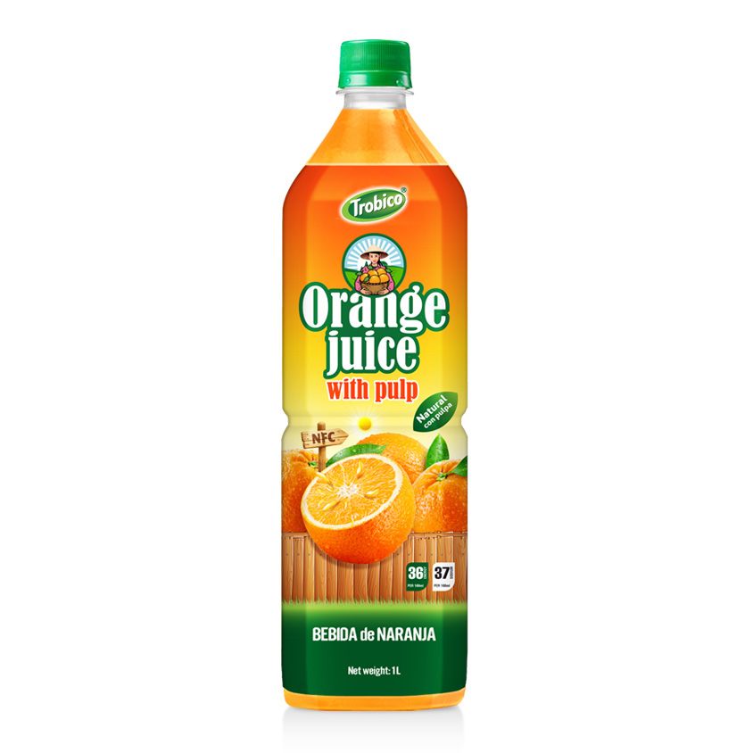 Orange juice with Pulp Pet 1000ml v2