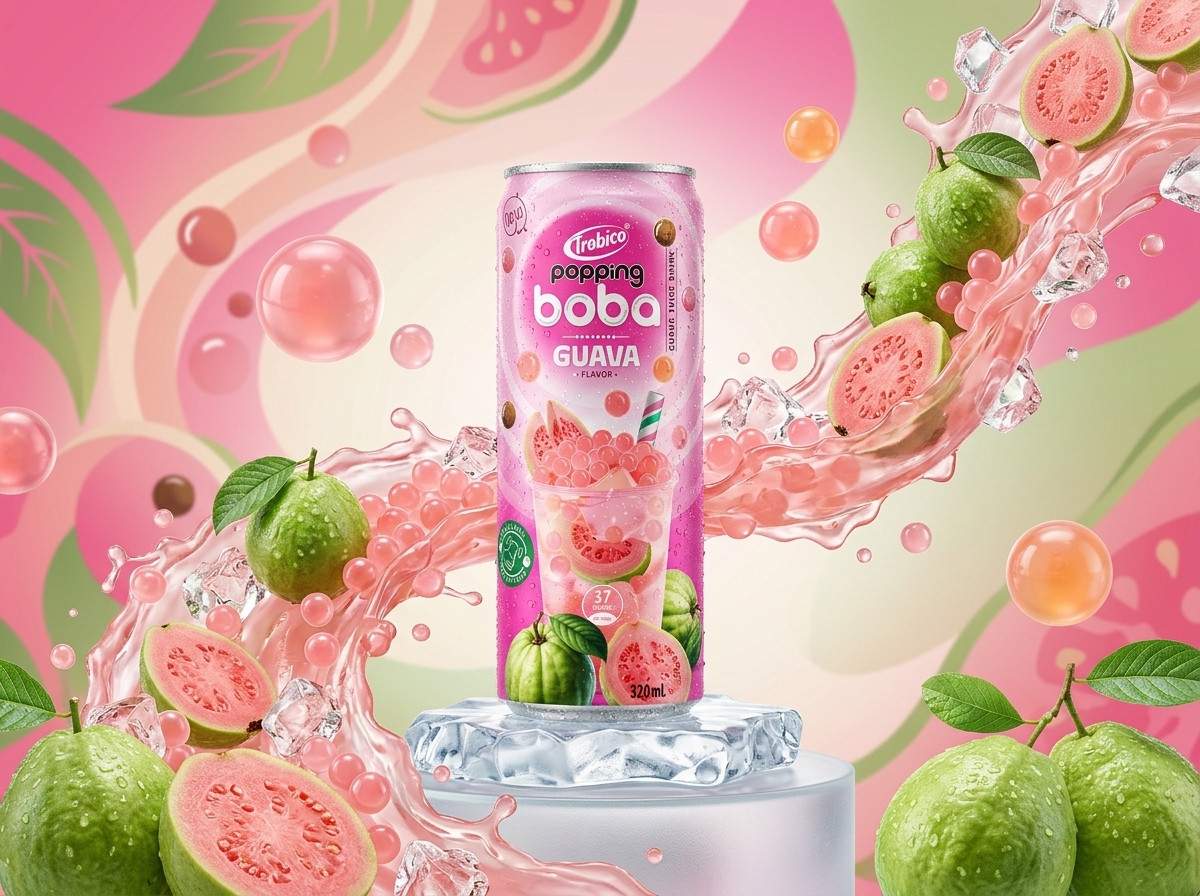 Trobico Guava Popping Boba Juice 1
