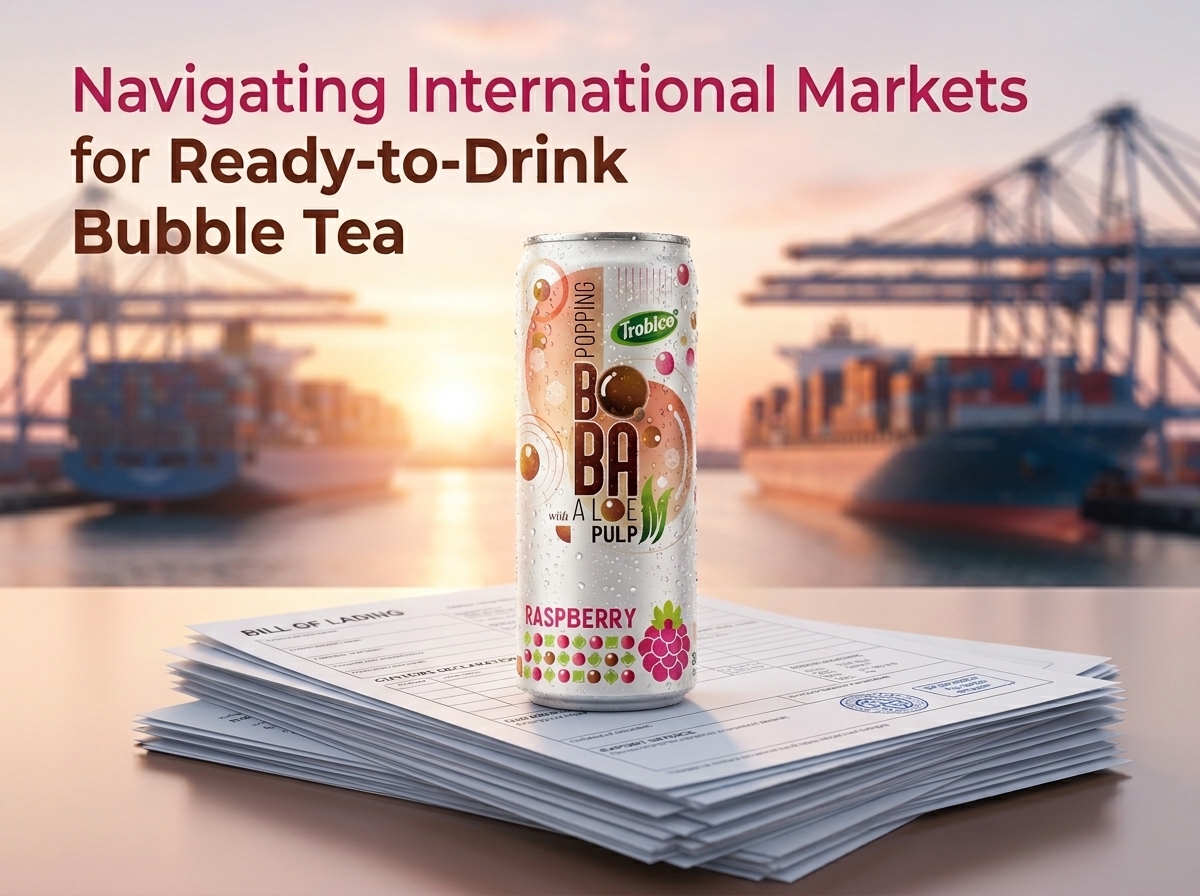 Navigating International Markets for Ready-to-Drink Bubble Tea