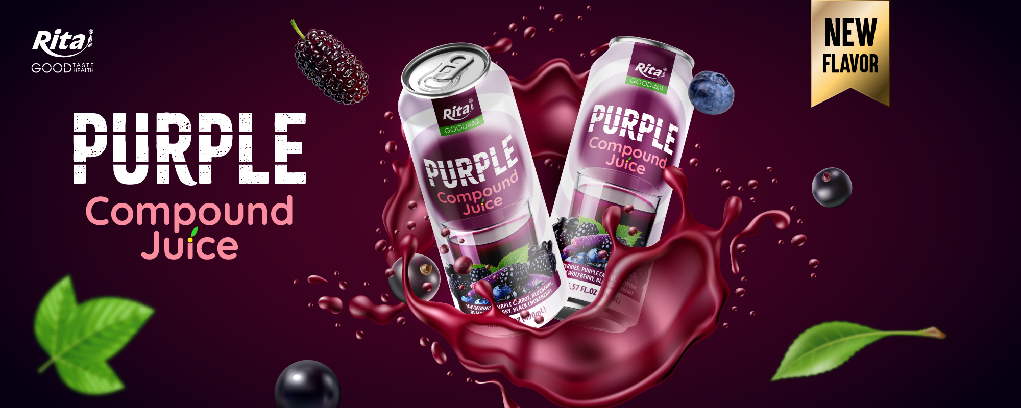 Rita Purple Compound Juice 490ml 1