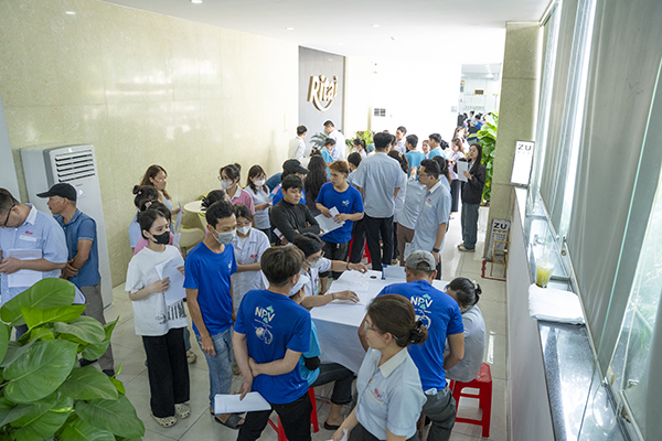 Rita Organizes Employee Health Check Program