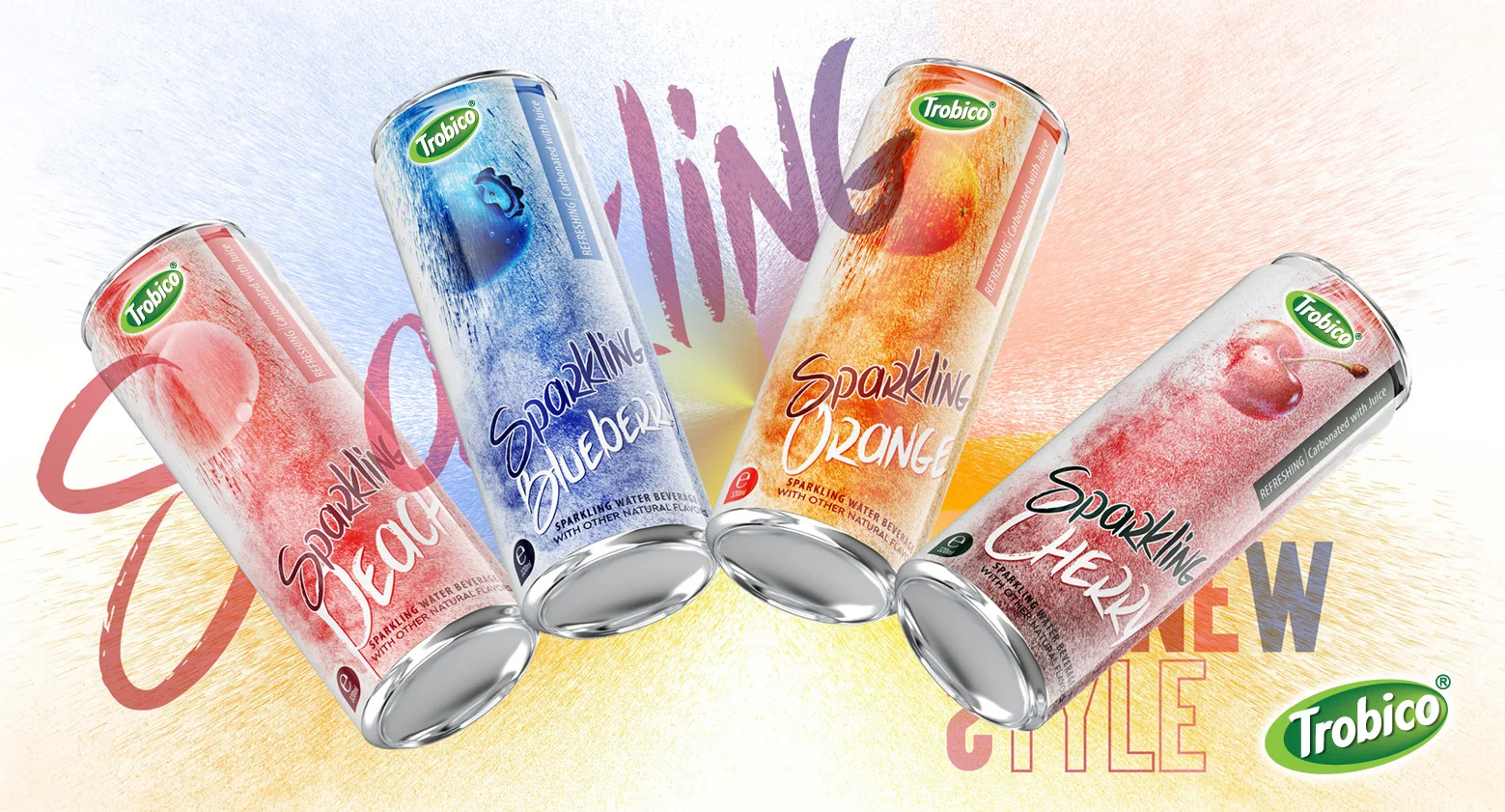 Poster Sparkling 320ml sleek can Trobico 2