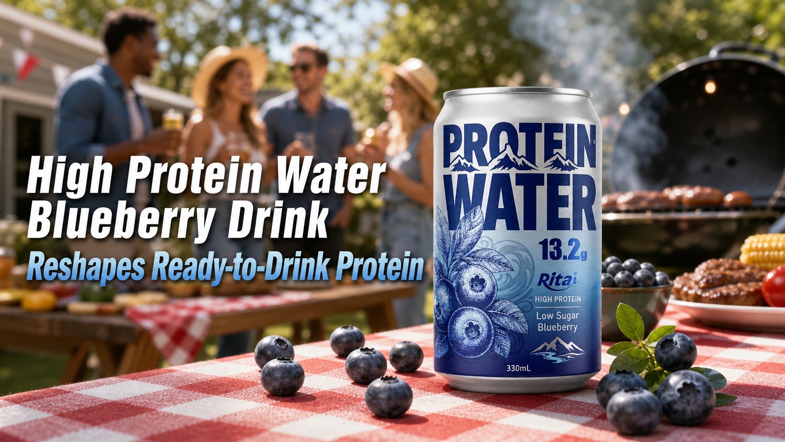 High Protein Water Blueberry Drink Reshapes Ready-to-Drink Protein