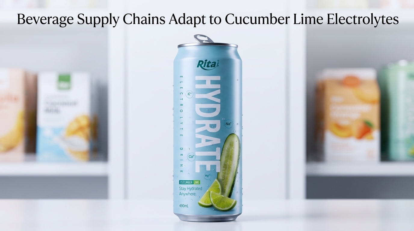 How Beverage Supply Chains Adapt to Cucumber Lime Electrolyte Drinks
