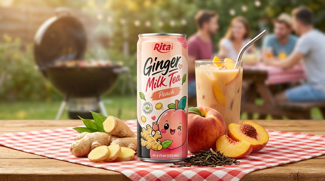 RITA Reinvents RTD Tea with Ginger Milk Tea and Peach Flavor - Image 2