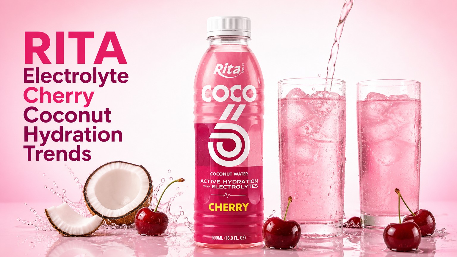 RITA's Electrolyte Cherry Coconut Water Sets Hydration Trends Across the Americas