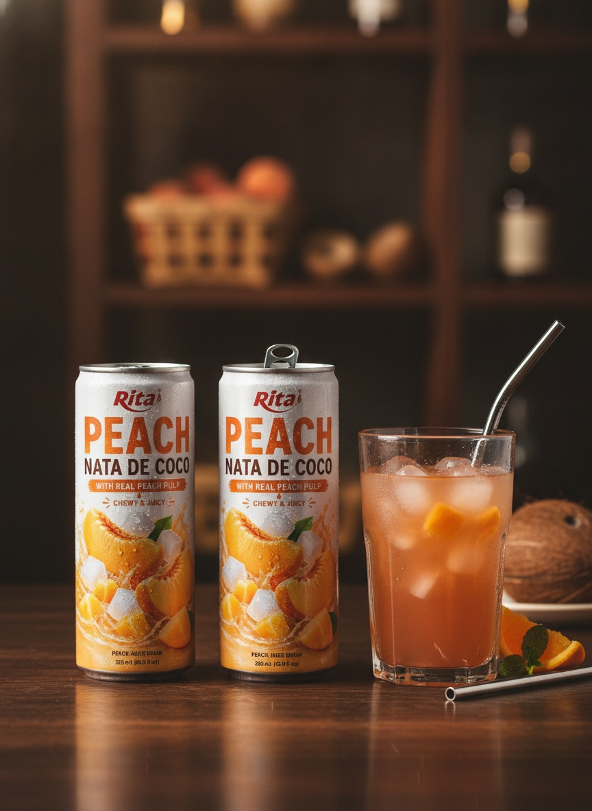 RITA’s Peach Nata De Coco: A New Contender in the Americas Beverage Market - Image 2