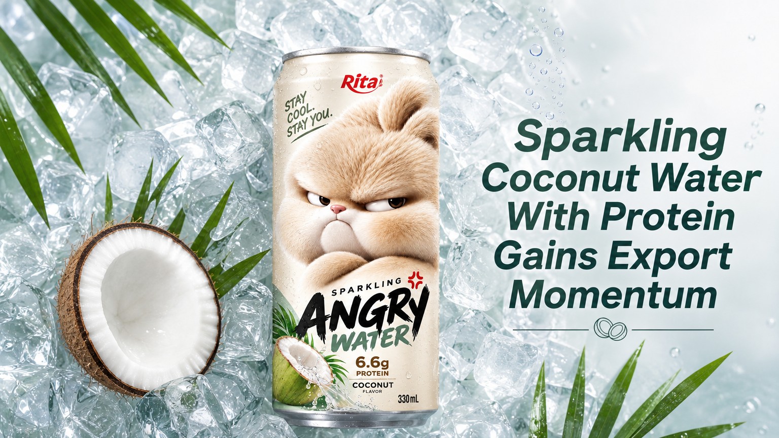 Sparkling Coconut Water With Protein Gains Export Momentum