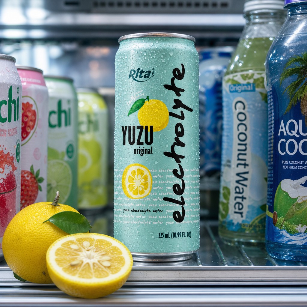 Yuzu Electrolyte Water Drink Redefines Low Sugar Hydration - Image 1