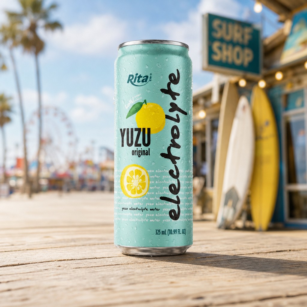 Yuzu Electrolyte Water Drink Redefines Low Sugar Hydration - Image 2