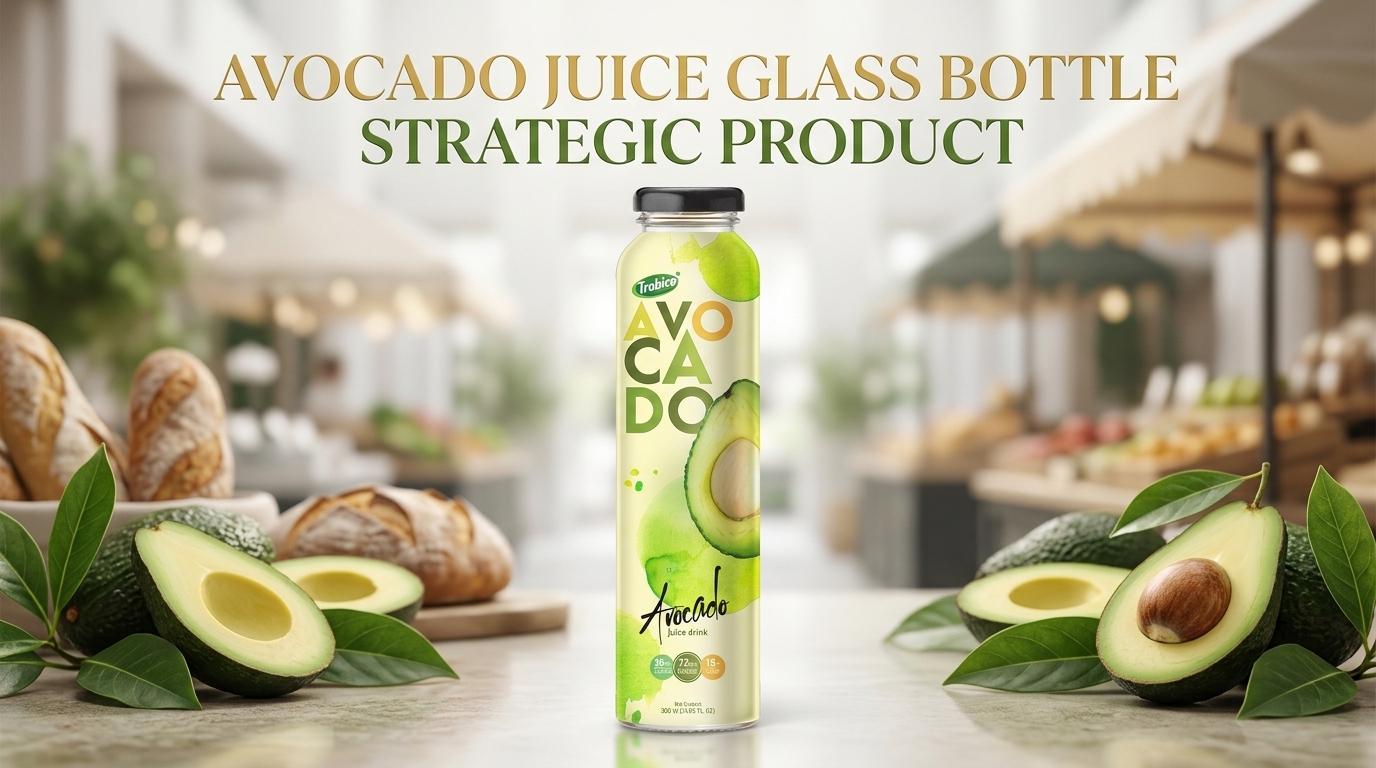 Avocado Juice in Glass Bottles — A Strategic Product for Beverage Importers and Distributors