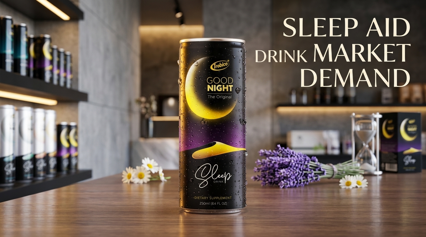 Exploring the Growing Demand for Sleep Aid Drinks in the Global Beverage Market