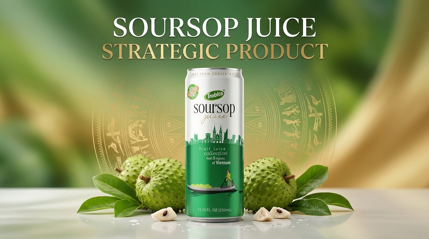 Soursop Juice in Aluminum Cans — A Strategic Product for Beverage Importers and Distributors