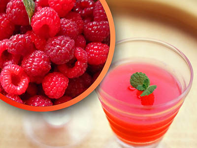 rapeberry juice