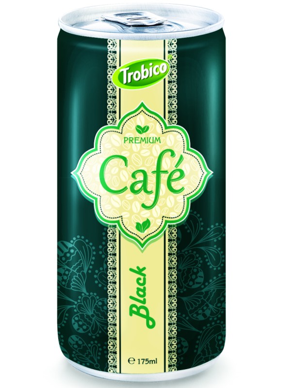 175ml aluminum can Black Coffee