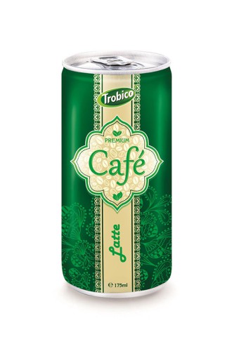Wholesale Coffee Drink 175ml aluminum can Latte Coffee