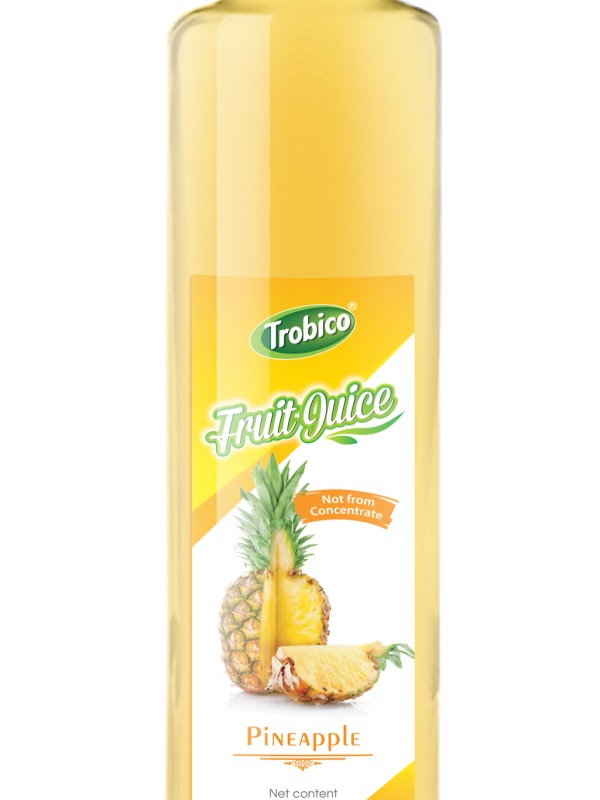 1L Glass bottle Pineapple Juice