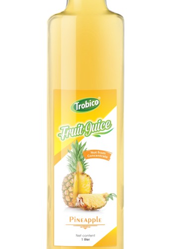 1L Glass bottle Pineapple Juice