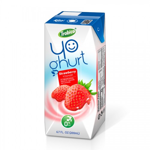200ml Aseptic Pak Blueberry Flavor Yoghurt Drink