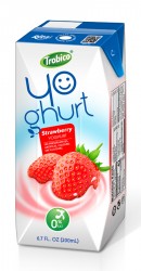 200ml Aseptic Pak Strawberry Flavor Yoghurt Drink