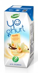 200ml Aseptic Pak Vanilla Flavor Yoghurt Drink