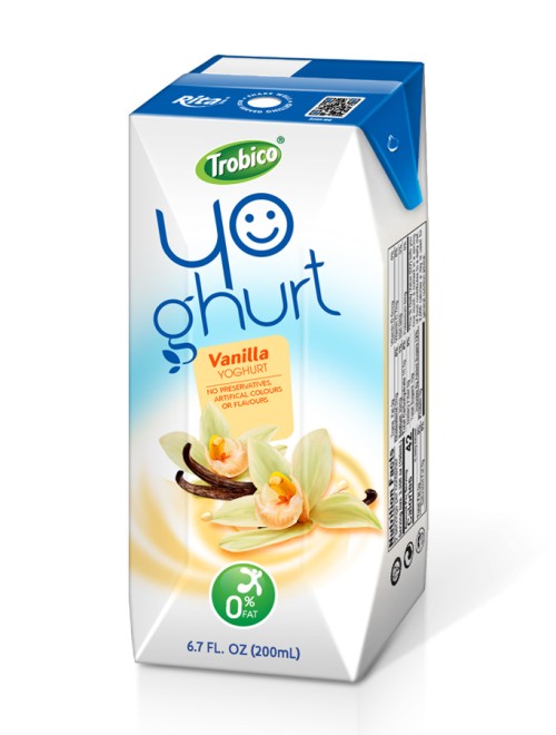 200ml Aseptic Pak Vanilla Flavor Yoghurt Drink