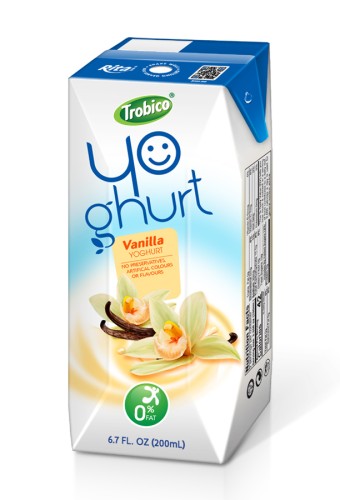 200ml Aseptic Pak Vanilla Flavor Yoghurt Drink