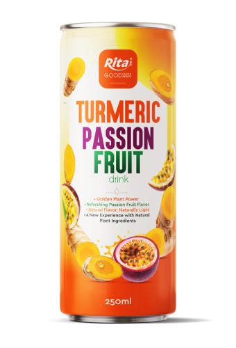 250ml-turmeric-passion-fruit-drink-slim-can-oem-beverage-841