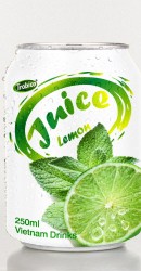250ml Canned Natural Lemon Fruit Juice