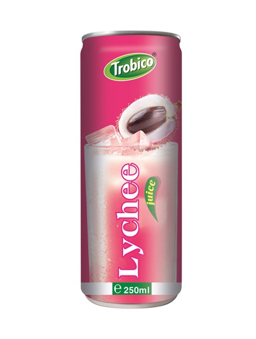 250ml Canned Natural Lychee Fruit Drink