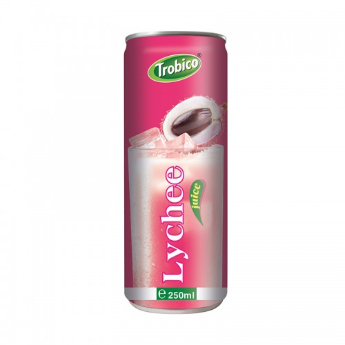 250ml Canned Natural Lychee Fruit Drink