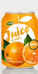 250ml Canned Natural Orange Fruit Juice
