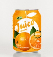 250ml Canned Natural Orange Fruit Juice