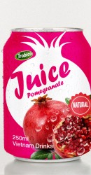 250ml Canned Natural Pomegranate Fruit Juice