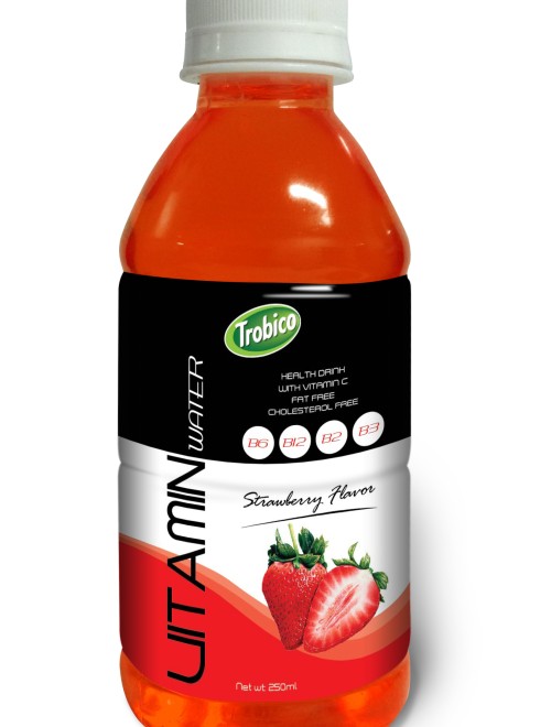250ml Pet bottle Strawberry Flavor Vitamin Water Drink