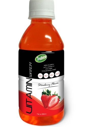 250ml Pet bottle Strawberry Flavor Vitamin Water Drink